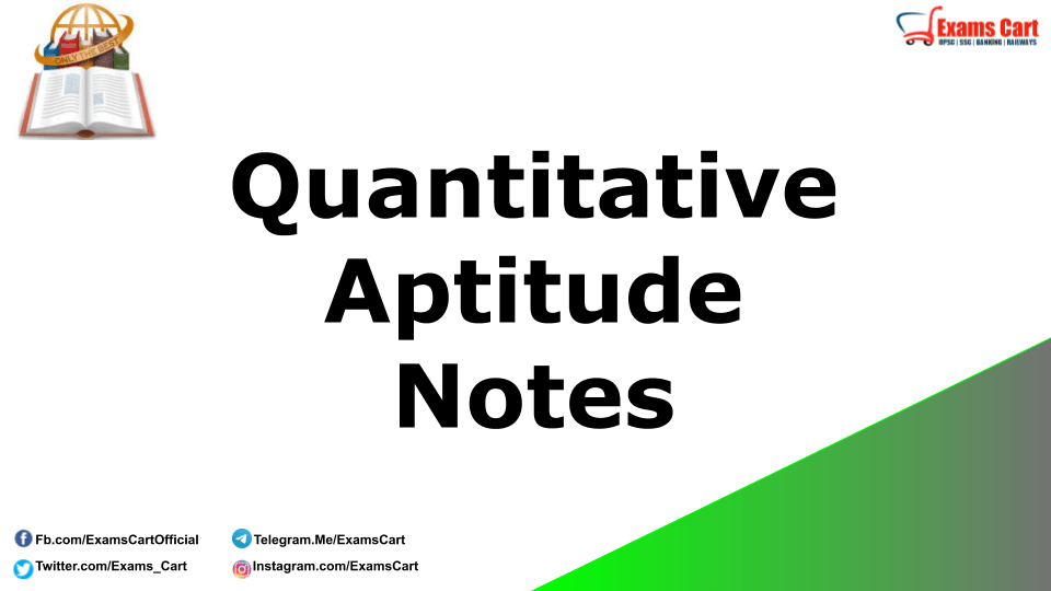 Quantitative Aptitude