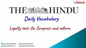 The Hindu Editorial Vocabulary