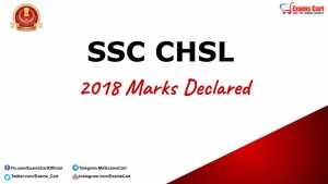 SSC CHSL 2018 Score Card