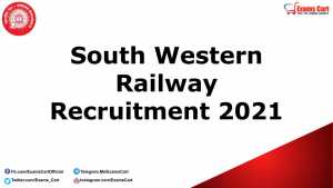 South Western Railway Recruitment 2021