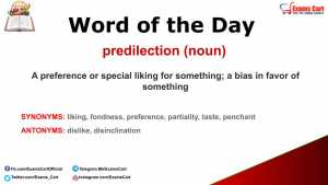 word of the day