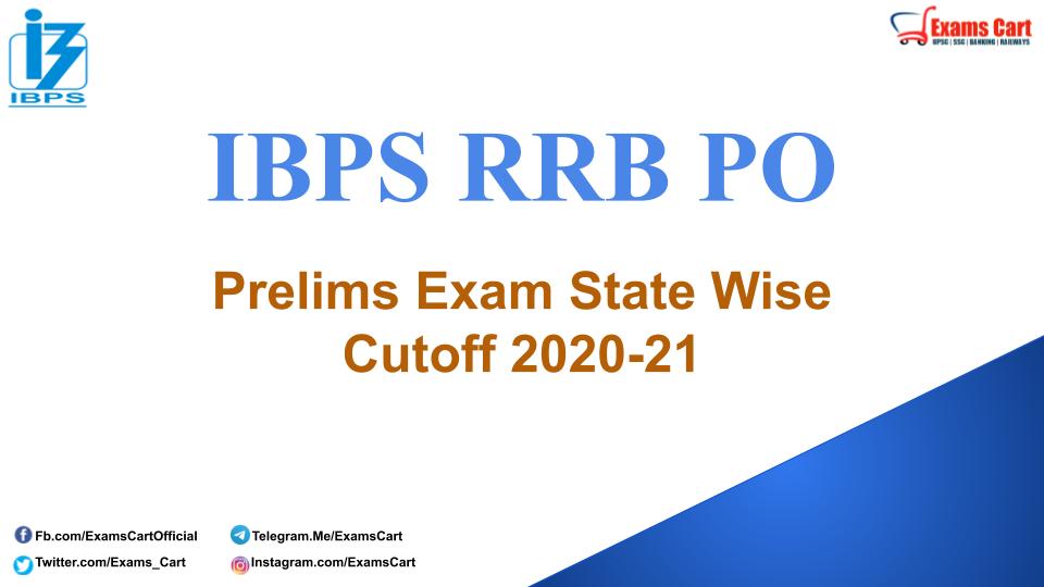 IBPS RRB PO Prelims Exam Cut Off