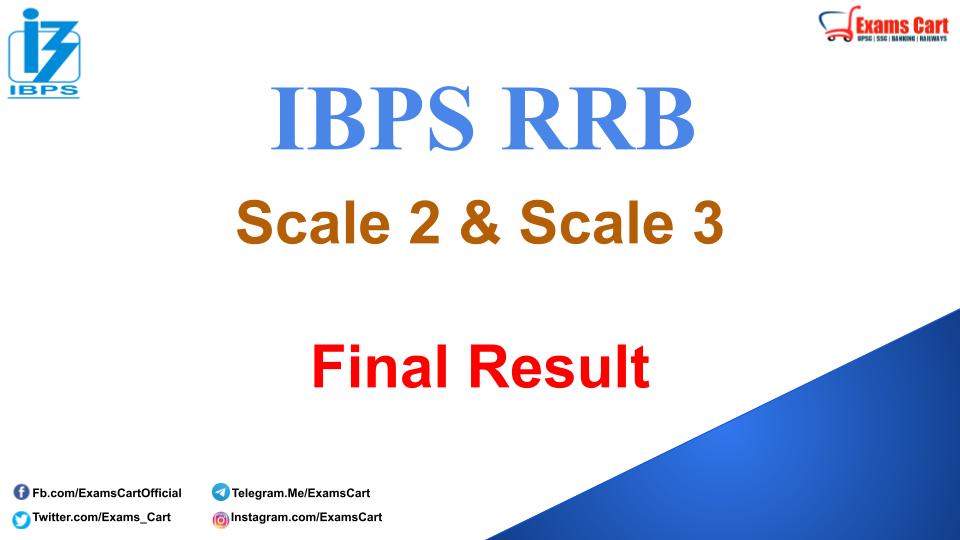 IBPS RRB Final Result Out