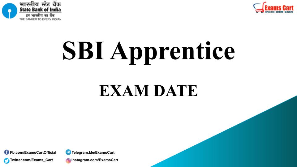 SBI Apprentice Exam Date