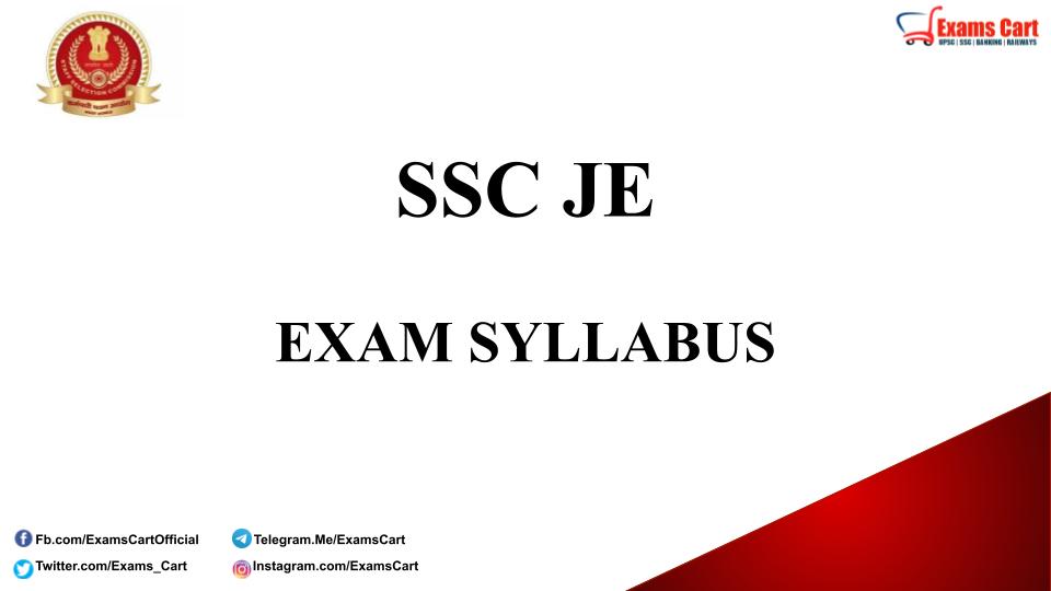 ssc-je-exam-syllabus-for-paper-1-and-2-complete-details-examscart