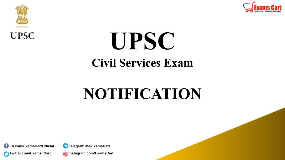 UPSC Civil Services Exam Recruitment