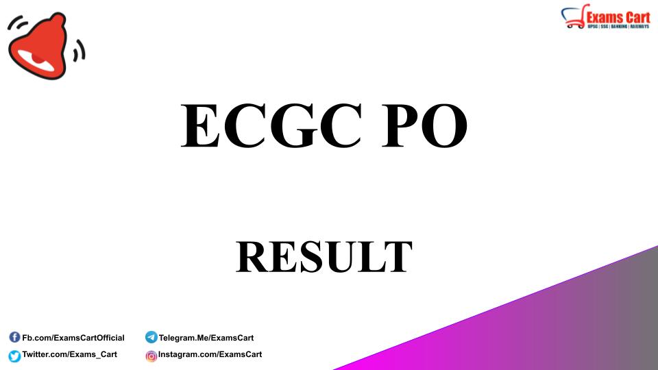 ECGC PO Result