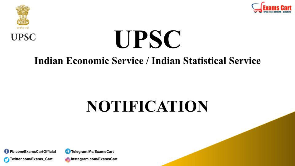 UPSC IES ISS Recruitment