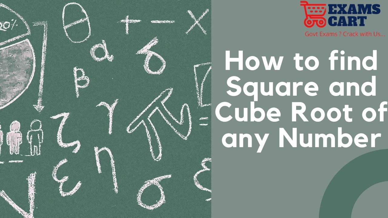 Square and Cube root of any number